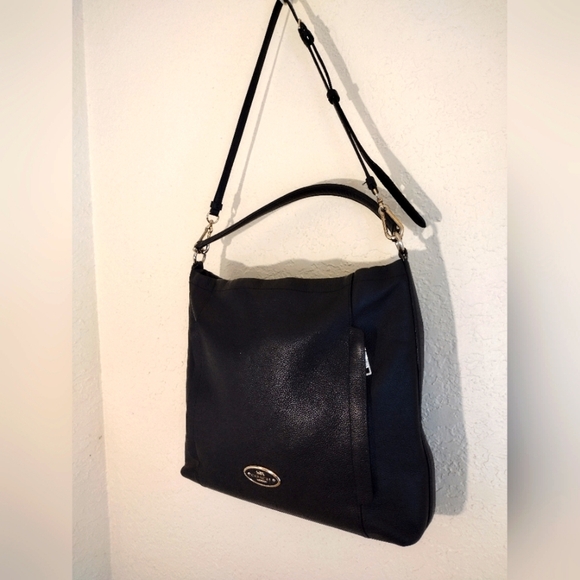 Coach Large Pebbled Leather Scout Hobo Bag - Picture 8 of 16